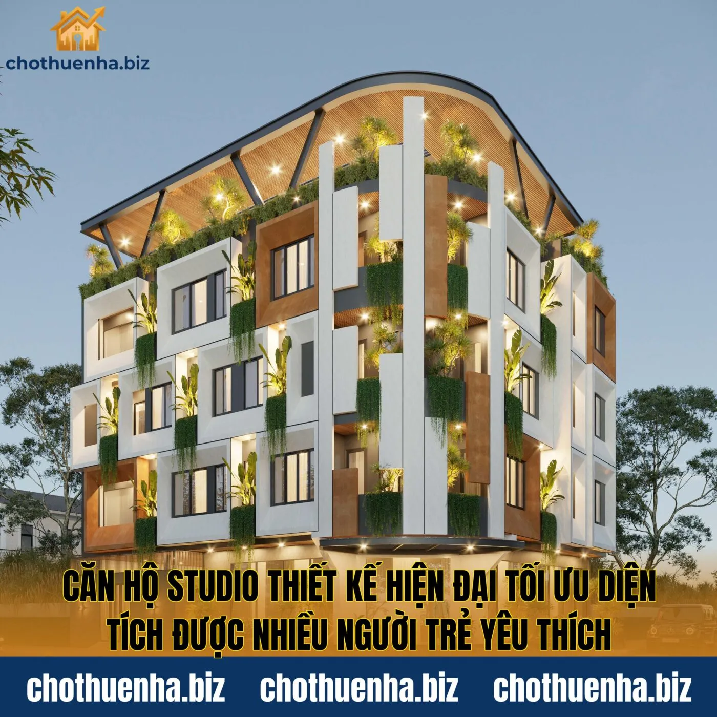 Căn hộ studio thiết kế hiện đại tối ưu diện tích được nhiều người trẻ yêu thích
