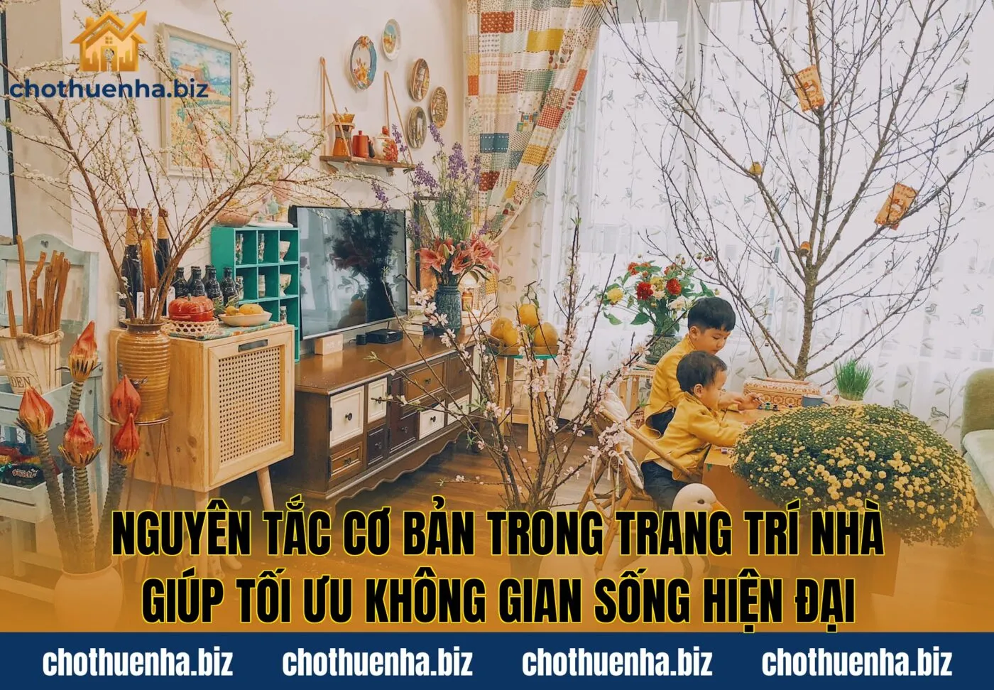 Nguyên tắc cơ bản trong trang trí nhà giúp tối ưu không gian sống hiện đại