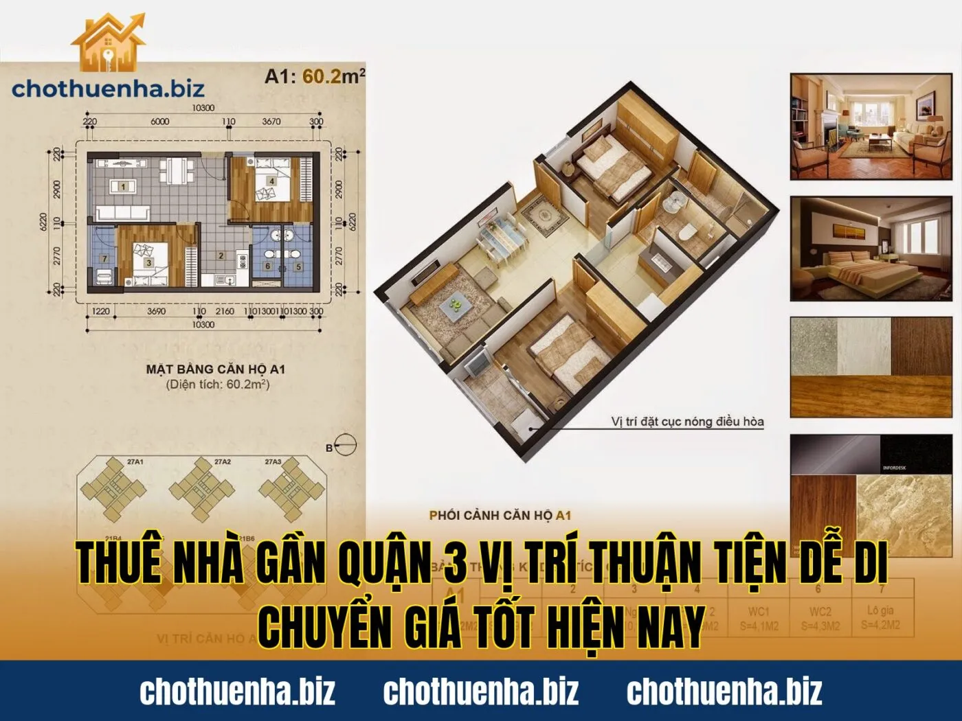 Thuê nhà gần quận 3 vị trí thuận tiện dễ di chuyển giá tốt hiện nay