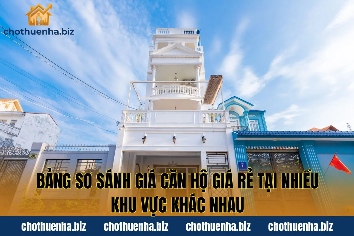 Bảng so sánh giá căn hộ giá rẻ tại nhiều khu vực khác nhau
