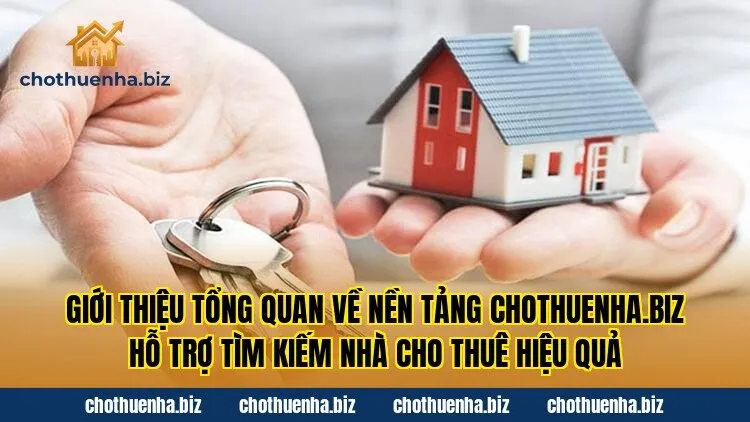 Giới thiệu tổng quan về nền tảng chothuenha.biz hỗ trợ tìm kiếm nhà cho thuê hiệu quả