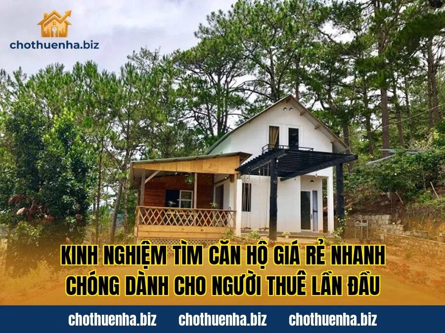 Kinh nghiệm tìm căn hộ giá rẻ nhanh chóng dành cho người thuê lần đầu