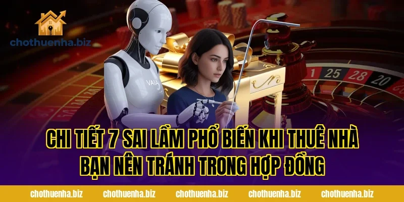 Chi tiết 7 Sai Lầm Phổ Biến Khi Thuê Nhà Bạn Nên Tránh trong hợp đồng